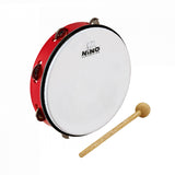 Nino Percussion 10" Tambourine in Various Colours