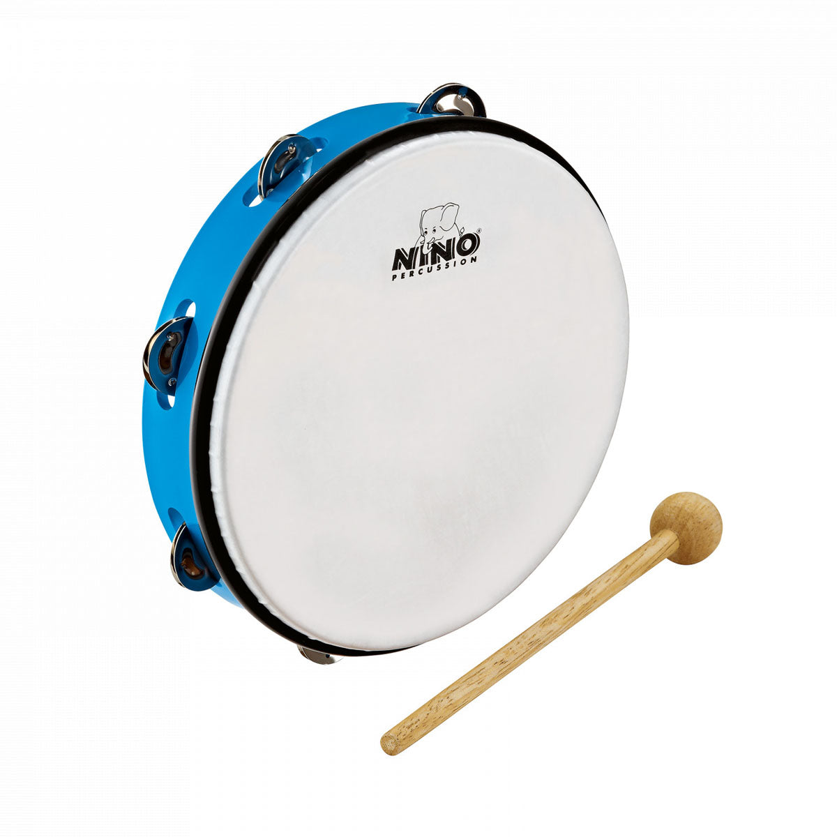 Nino Percussion 10" Tambourine in Various Colours