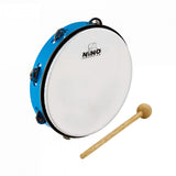 Nino Percussion 10" Tambourine in Various Colours