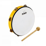 Nino Percussion 10" Tambourine in Various Colours