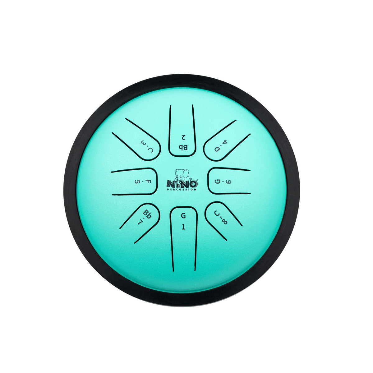Nino Percussion Steel Tongue Drum (G-Minor)