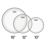Remo Powerstroke P4 Tom Packs - Clear