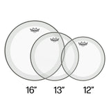 Remo Powerstroke P4 Tom Packs - Clear