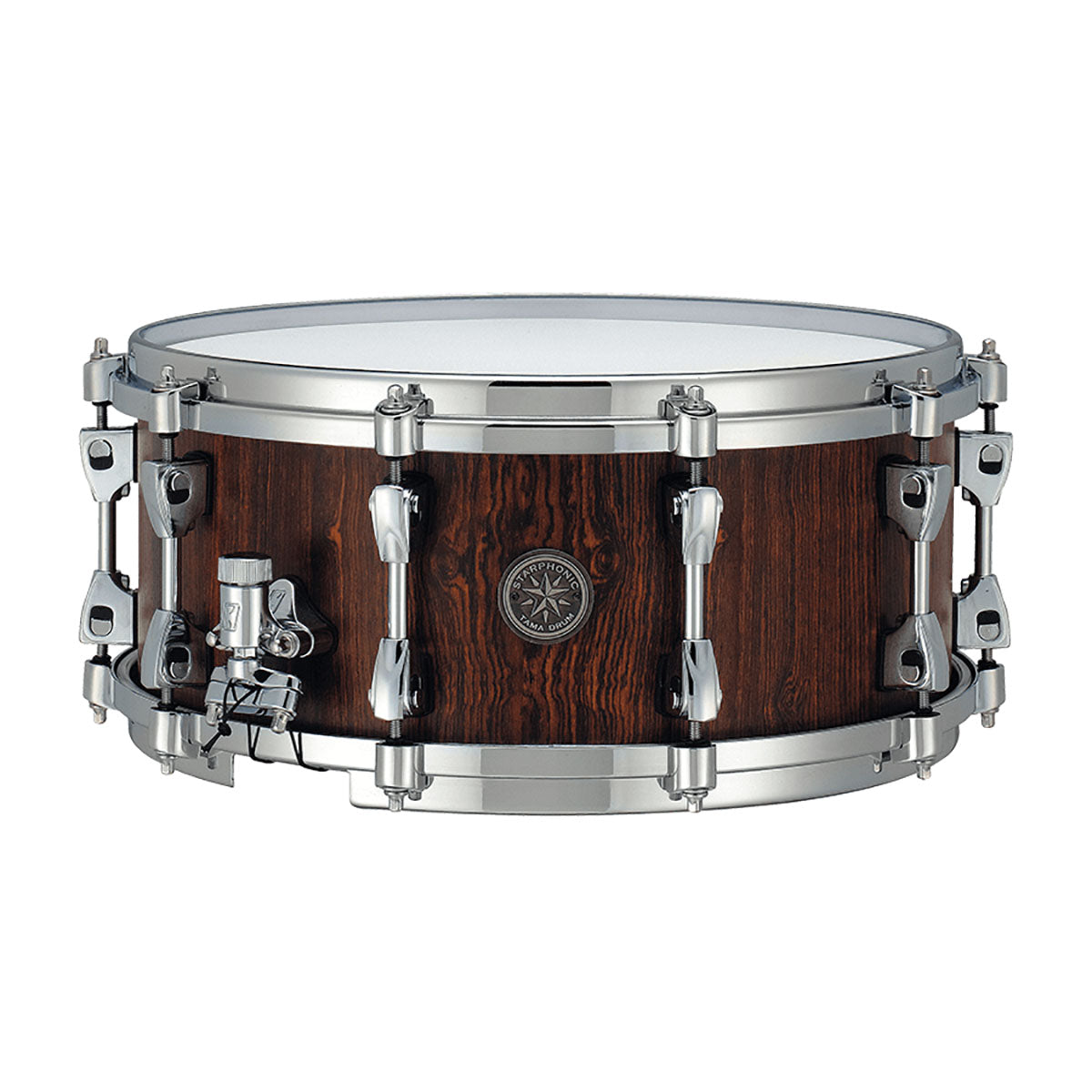 Tama Starphonic Bubinga 14"x6" Snare Drum in Matte Natural Cordia