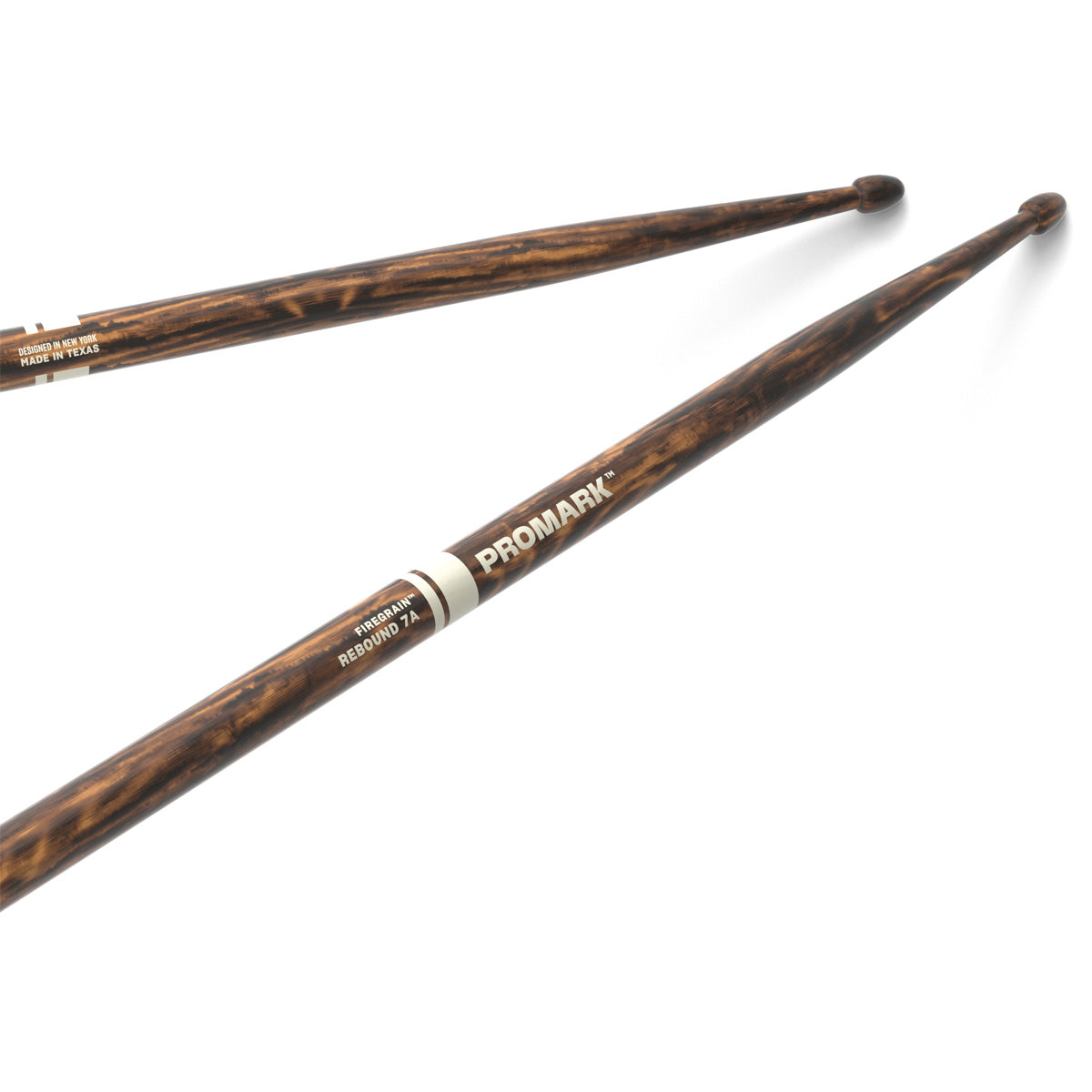 Pro-Mark Rebound 7A FireGrain Hickory Drum Sticks - Wood Tip