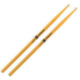 Pro-Mark Rebound 5A Hickory in Yellow - Wood Tip