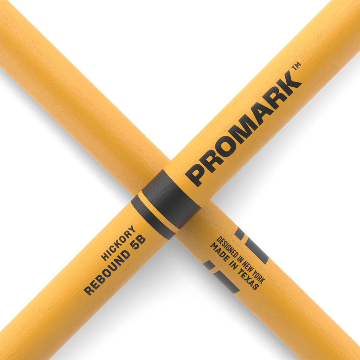 Pro-Mark Rebound 5A Hickory in Yellow - Wood Tip