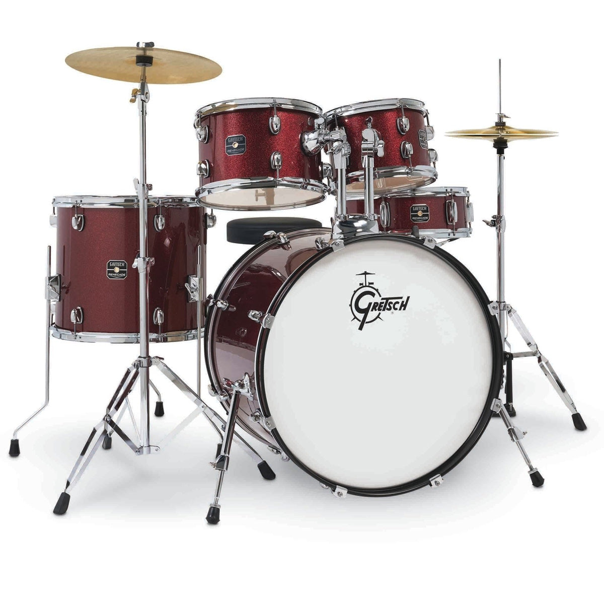 Gretsch Renegade 5pc Drum Kit with Cymbals