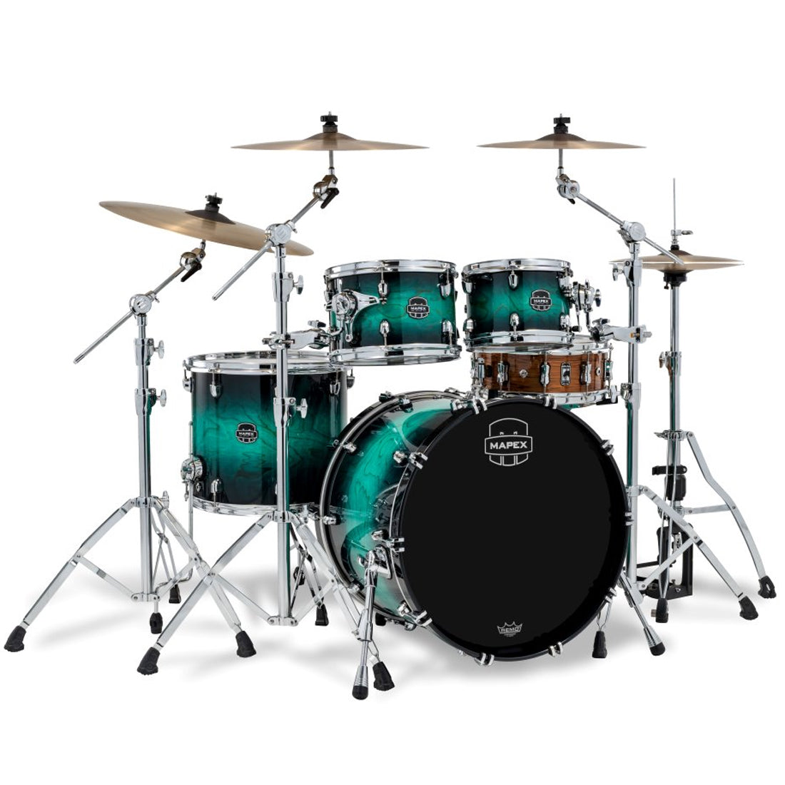 Mapex Saturn VI Series 4 Piece 22" Fusion Shell Pack