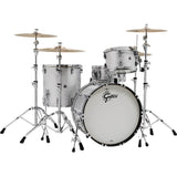 Gretsch USA Brooklyn Individual Shells in Silver Sparkle