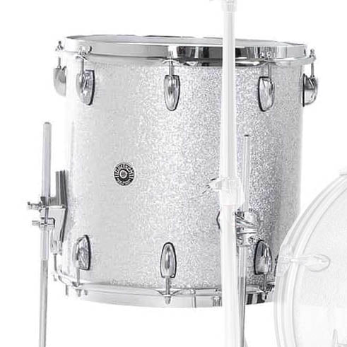 Gretsch USA Brooklyn Individual Shells in Silver Sparkle