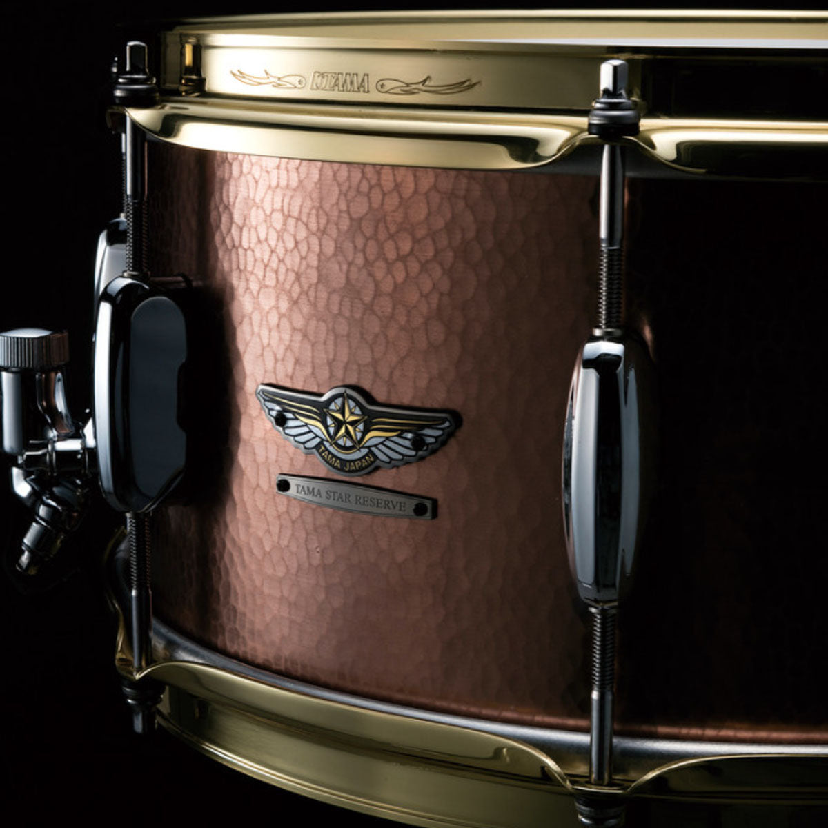Tama Star Reserve Hand Hammered Copper 14"x6.5" Snare Drum