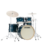 Tama drum set on a white background