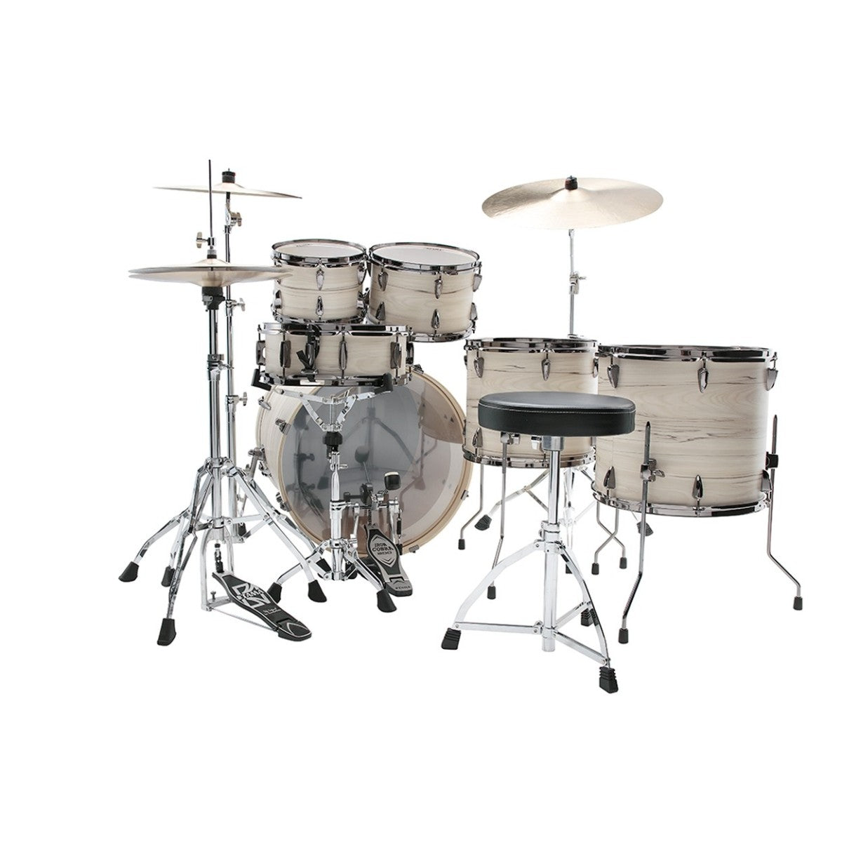 Tama Ltd Edition Imperialstar 22" 6 Piece Drum Kit in White Birch