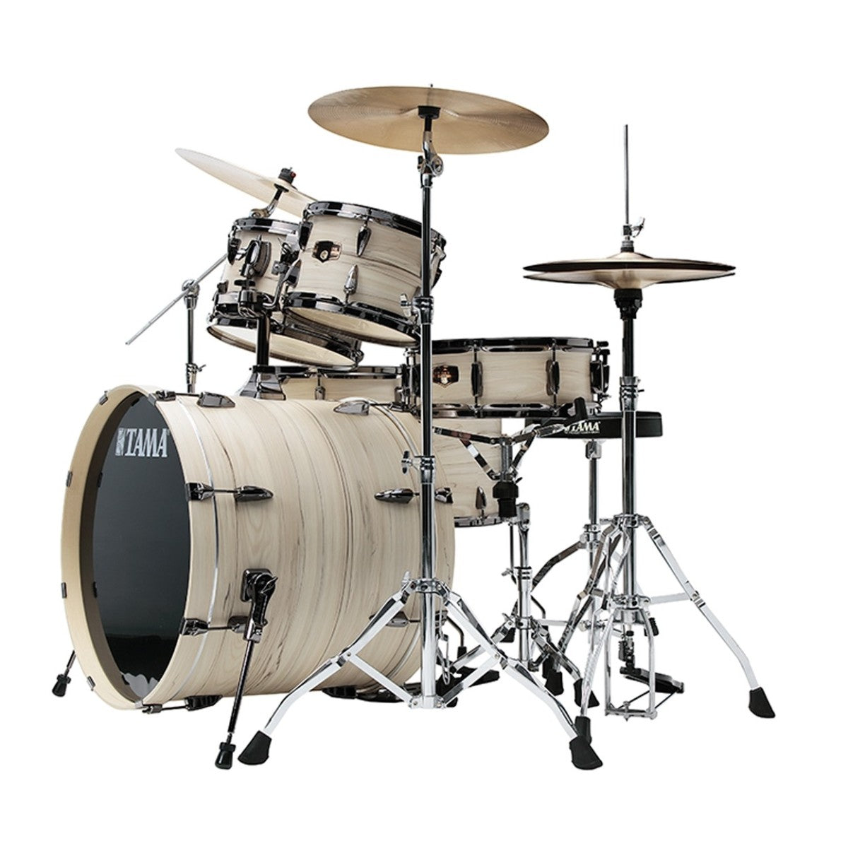Tama Ltd Edition Imperialstar 22" 6 Piece Drum Kit in White Birch