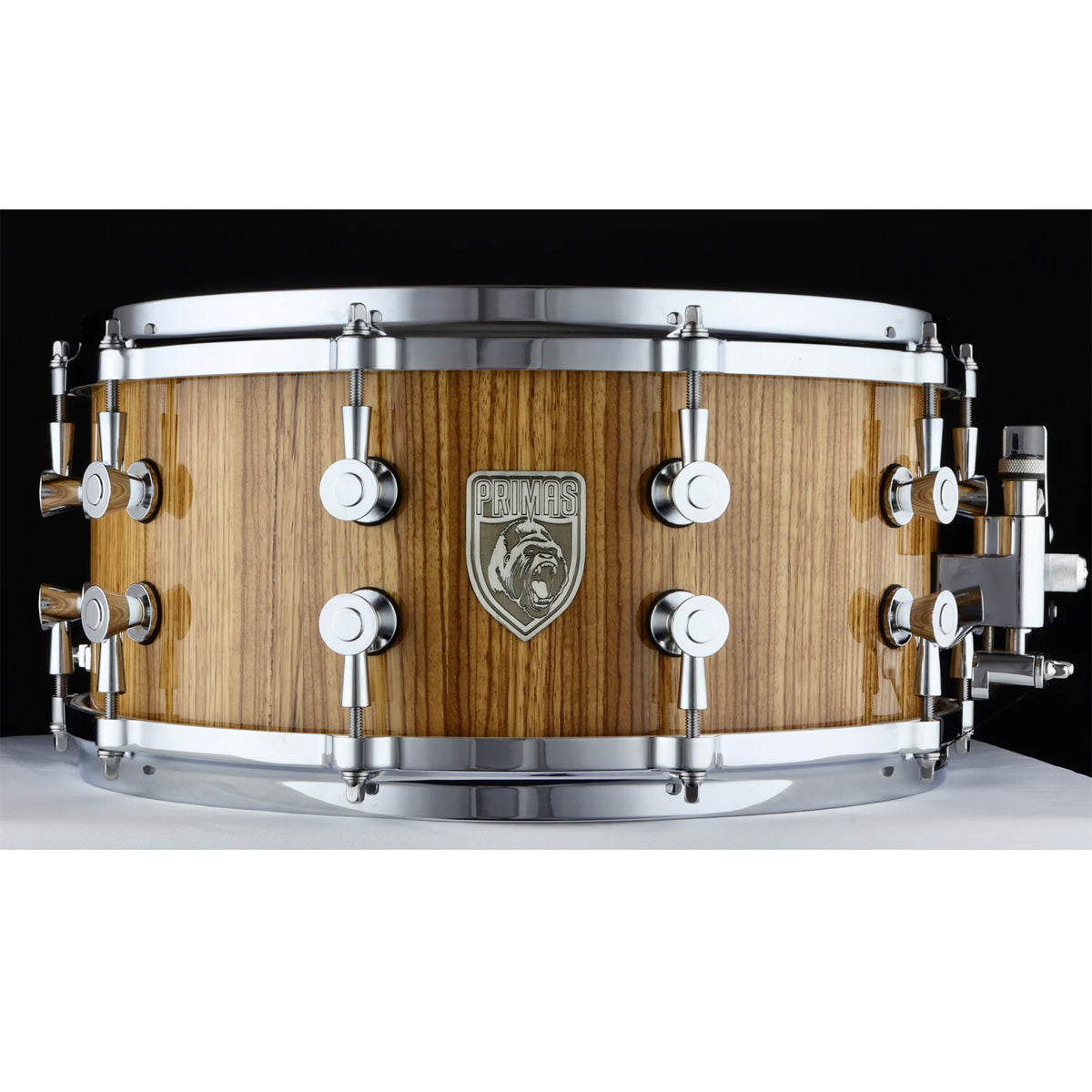 Primas Custom Shop 14"x6.5" Zebrano Snare Drum Rattle&DrumMusic