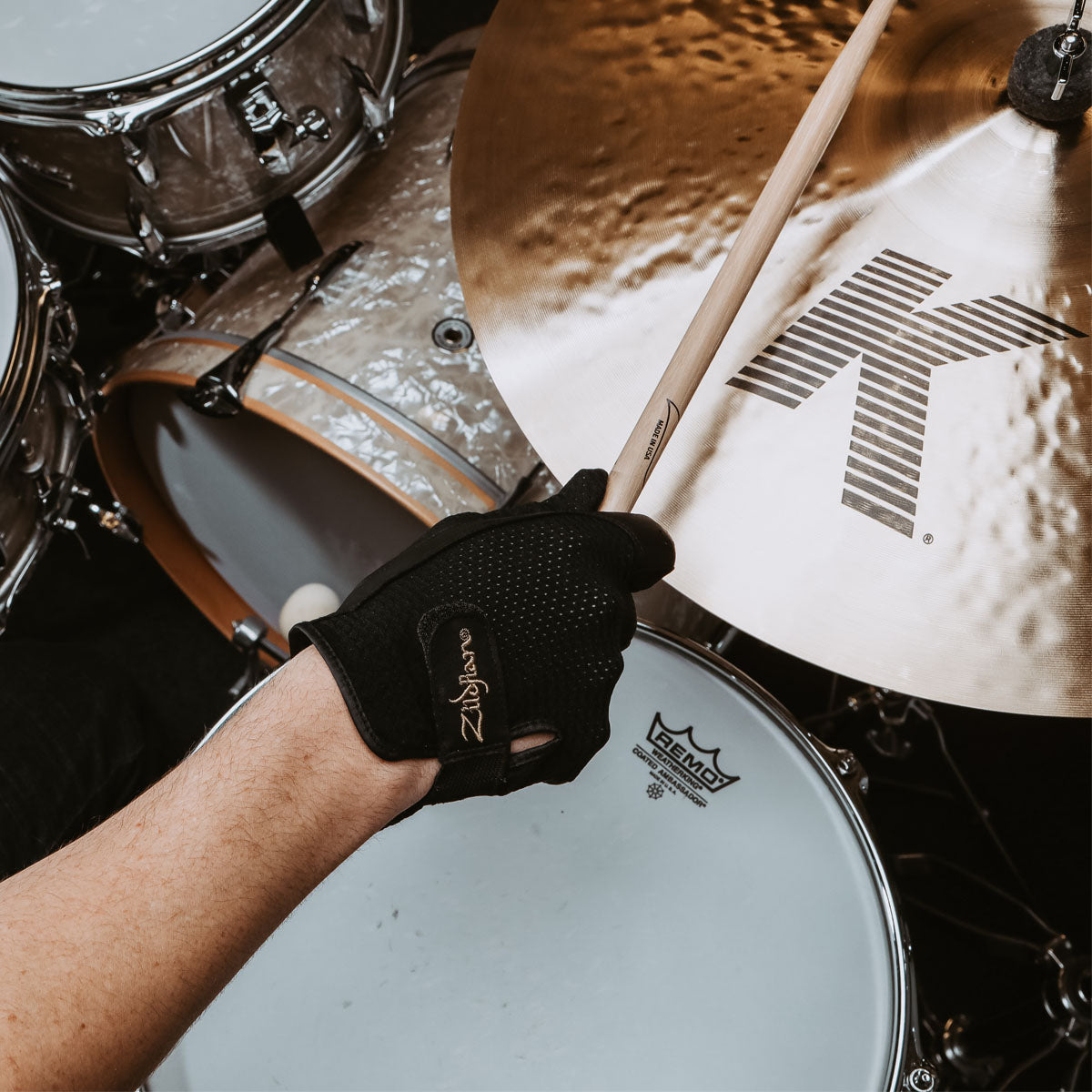Zildjian Touchscreen Drummers Gloves
