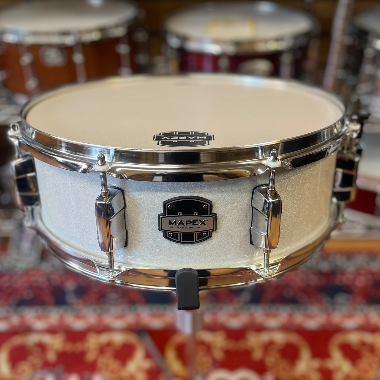 Mapex Mars Birch Series Snare Drum in Diamond Sparkle