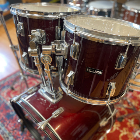 Pre-Owned Megatone Drum Kit in Burgundy Red