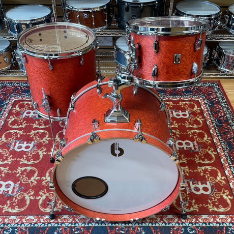 Pre-Owned British Drum Company Legend Club Shell Pack in Buckingham Scarlett