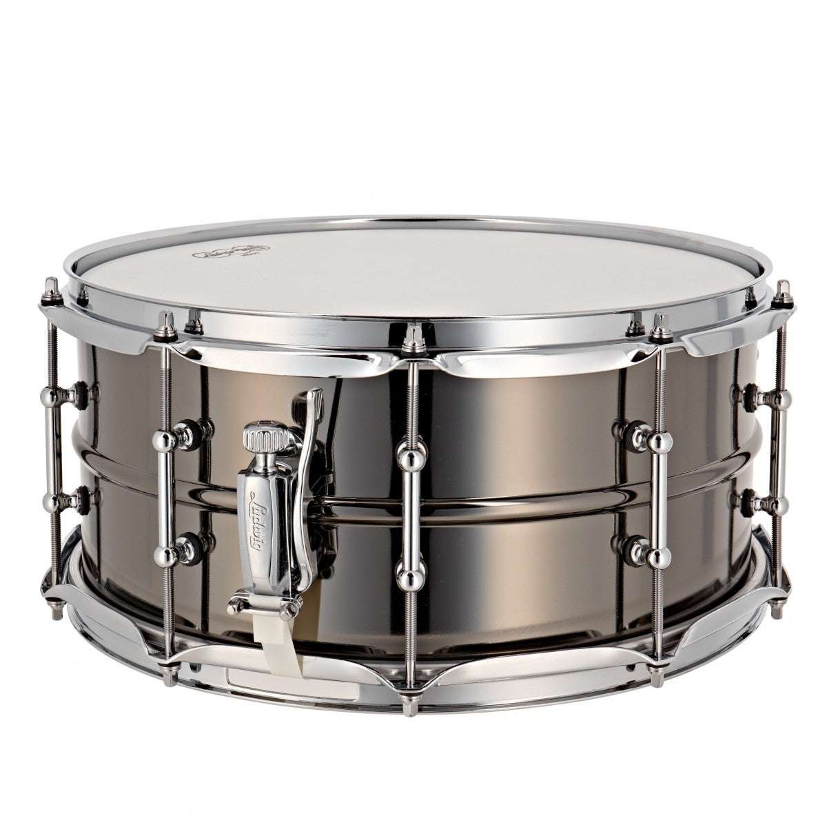 Ludwig Black Beauty 14"x6.5" Brass Snare - Tube Lug