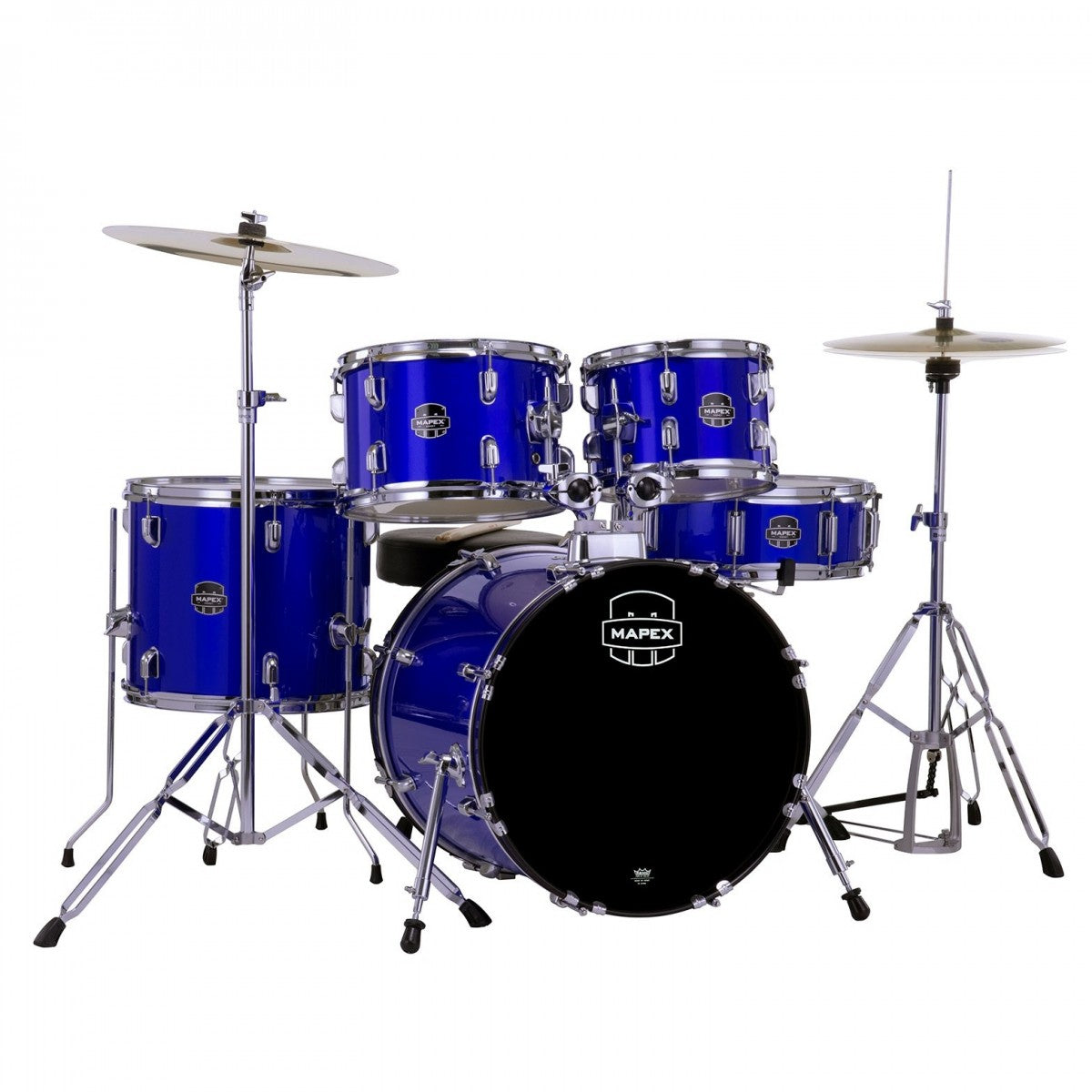 Mapex Comet 5pc Drum Kit with Cymbals - 18" Bass Drum