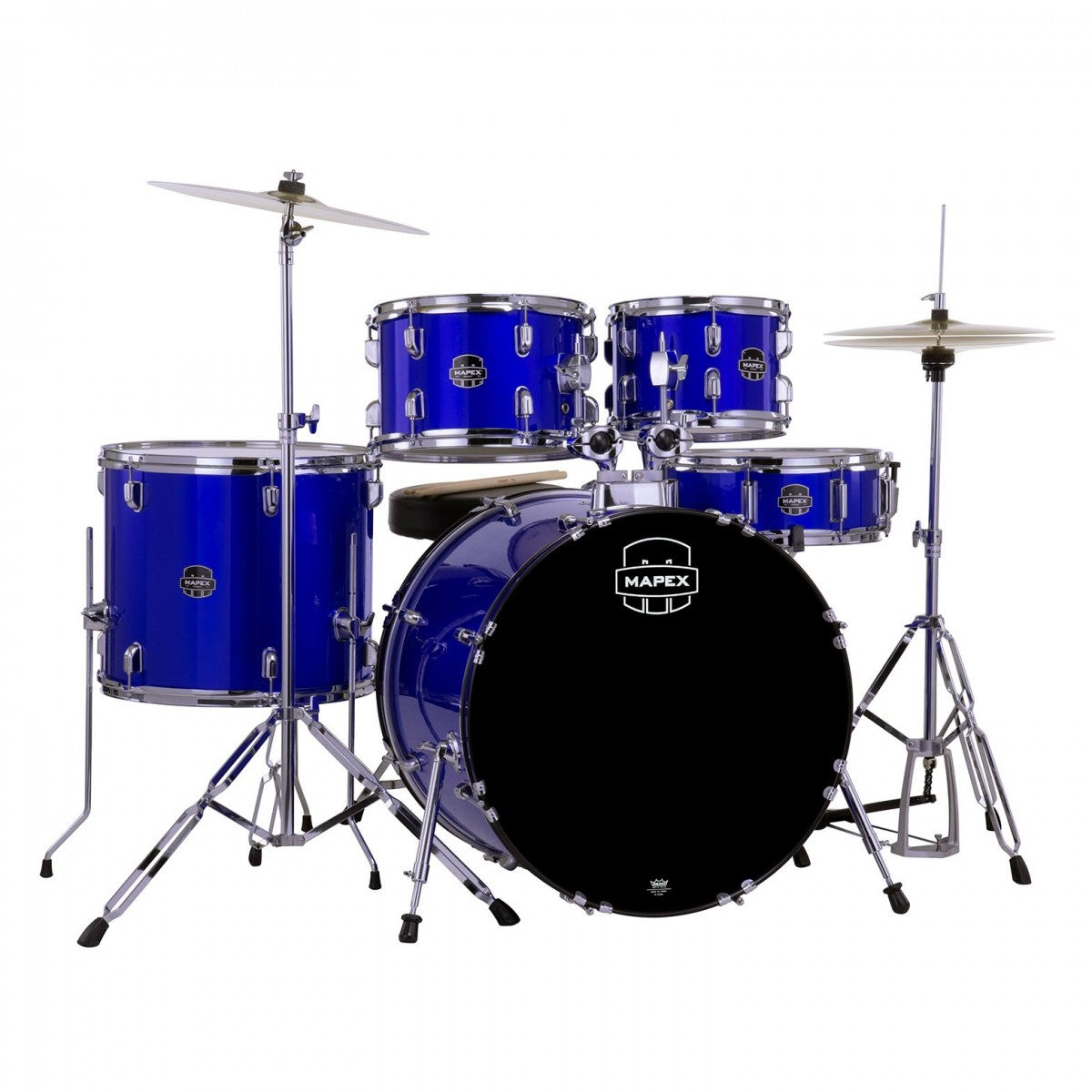 Mapex Comet 5pc Drum Kit with Cymbals - 22" Bass Drum