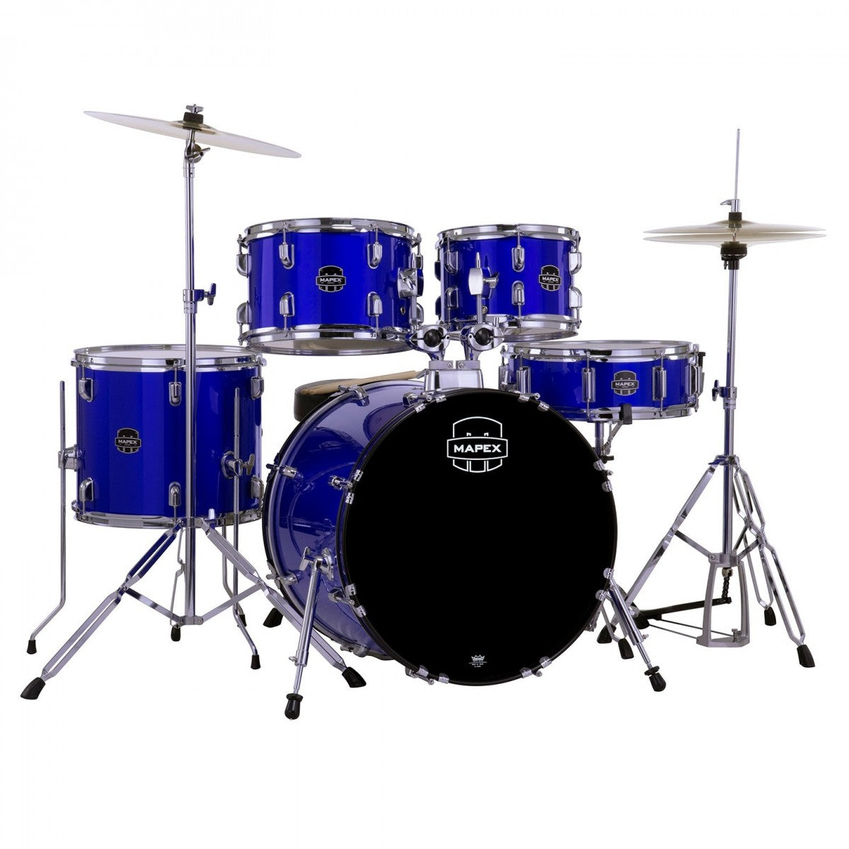 Mapex Comet 5pc Drum Kit with Cymbals - 20" Bass Drum