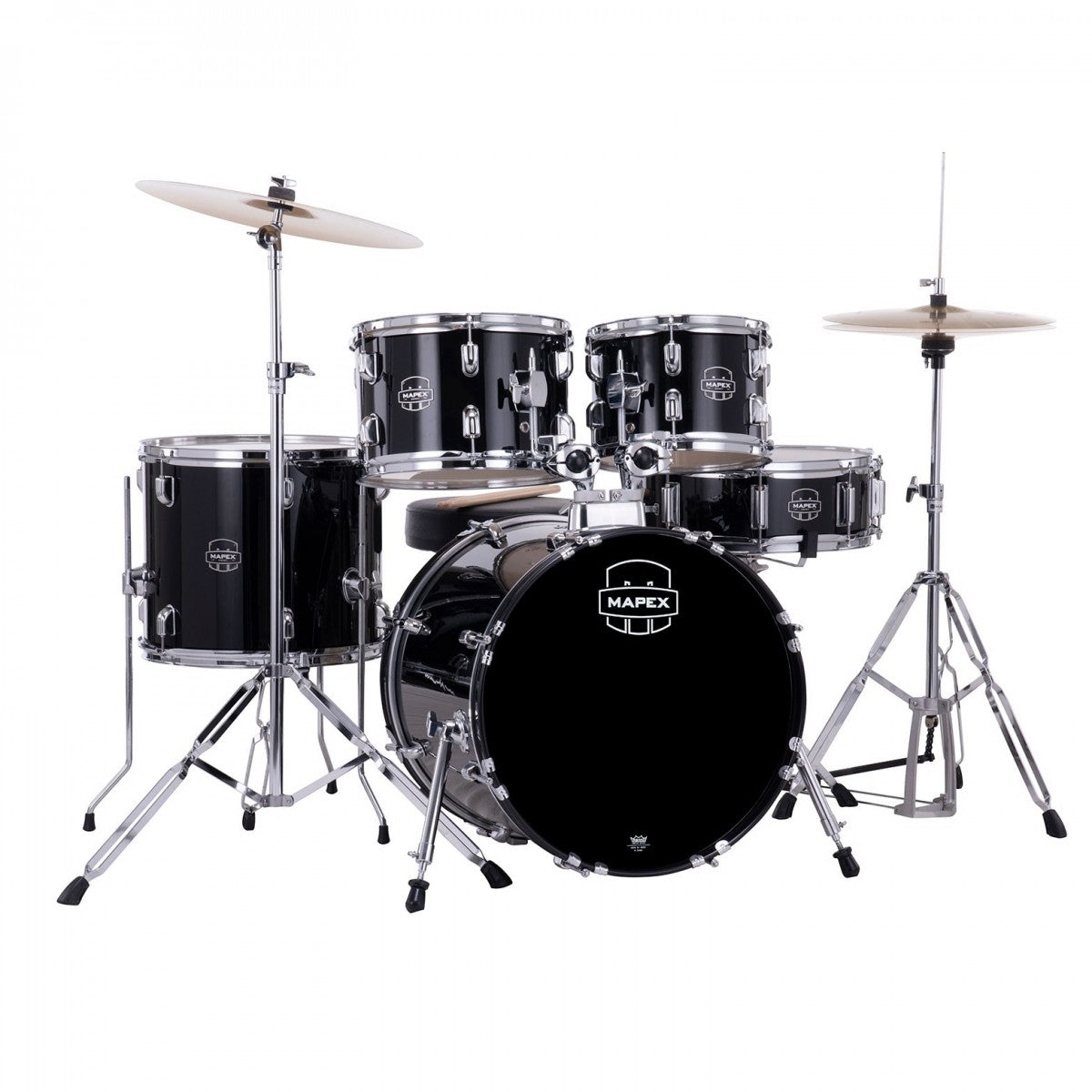 Mapex Comet 5pc Drum Kit with Cymbals - 18" Bass Drum