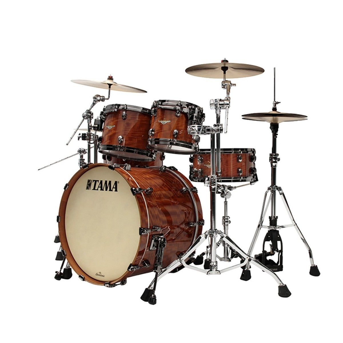 Tama Ltd Edition Starclassic Bubinga 5pc Shell Pack in Gloss African Cherry