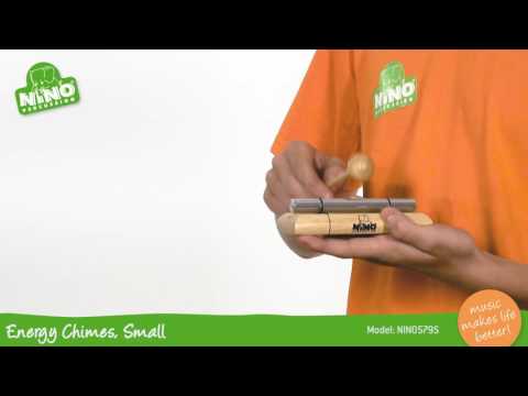 Nino Percussion Energy Chime with Wooden Beater - Small