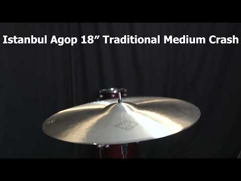 Istanbul Agop Traditional 18" Medium Crash