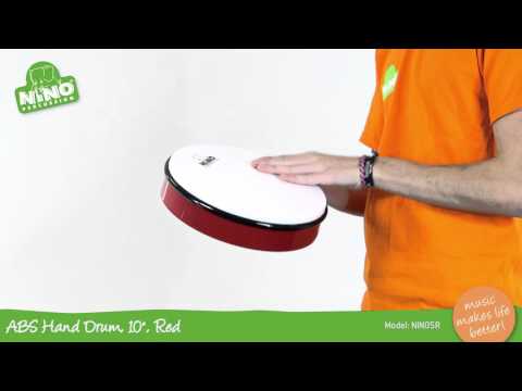 Nino Percussion 10" Hand Drum in Various Colours