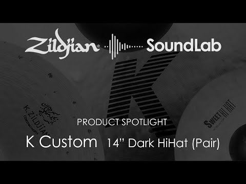 Zildjian K Custom 14" Dark Hi-Hats