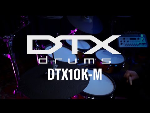 Yamaha DTX10K-M Electronic Drum Kit with Mesh Heads