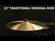 Istanbul Agop Traditional 22" Original Ride