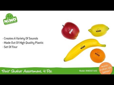 Nino Percussion Fruit Shaker Assortment