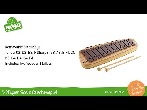 Nino Percussion Glockenspiel (C Major Scale)