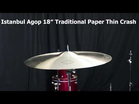 Istanbul Agop Traditional 18" Paper Thin Crash