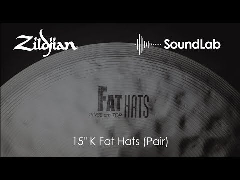 Zildjian K 15" Fat Hats