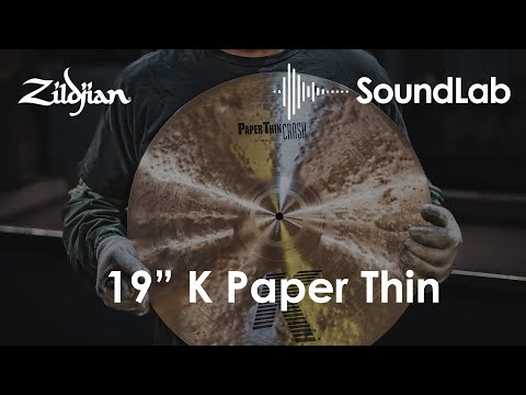 Zildjian K 19" Paper Thin Crash