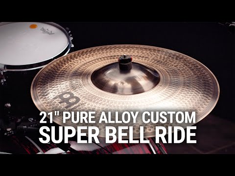Meinl Pure Alloy Custom 21" Super Bell Ride