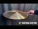 Istanbul Agop Traditional 22" Heavy Ride