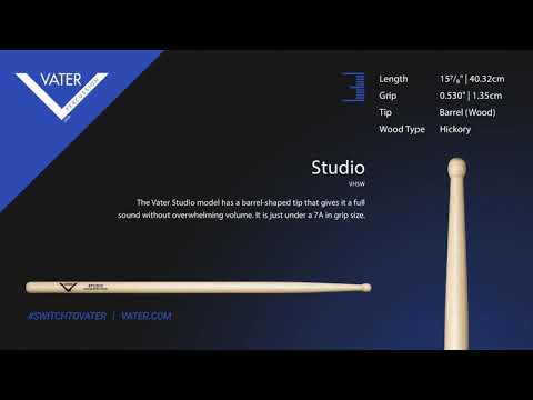 Vater American Hickory Studio - Wood Tip