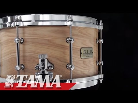 Tama S.L.P. 13x7 G-Maple Snare in Satin Tamo Ash