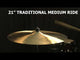 Istanbul Agop Traditional 21" Medium Ride