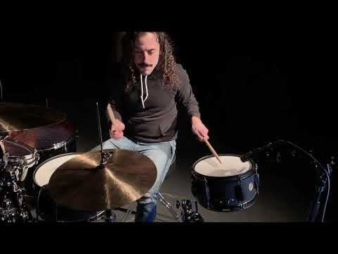 Tama Metalworks 10"x5.5" Black on Black Steel Snare Drum