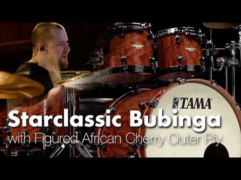 Tama Ltd Edition Starclassic Bubinga 5pc Shell Pack in Gloss African Cherry