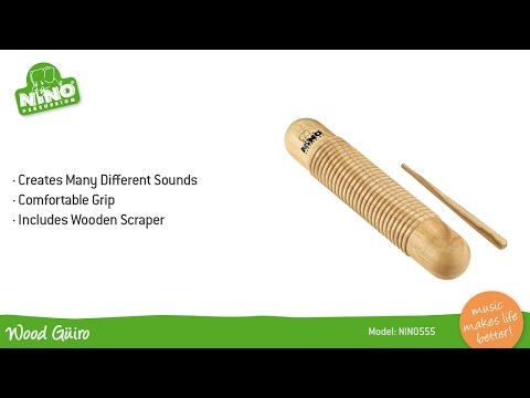 Nino Percussion Large Wooden Guiro