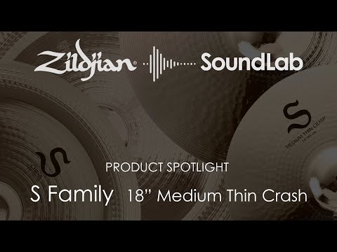 Zildjian S Series 18" Medium Thin Crash